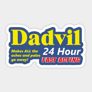 Dadvil Sticker